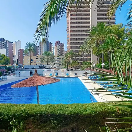 Apartament Bermudas Con Piscina En Benidorm